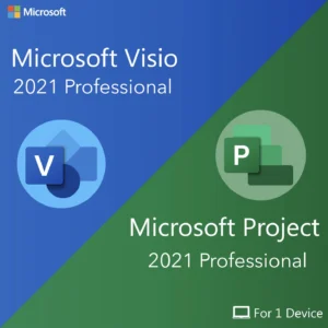 Microsoft Project Professional + Visio Professional 2021